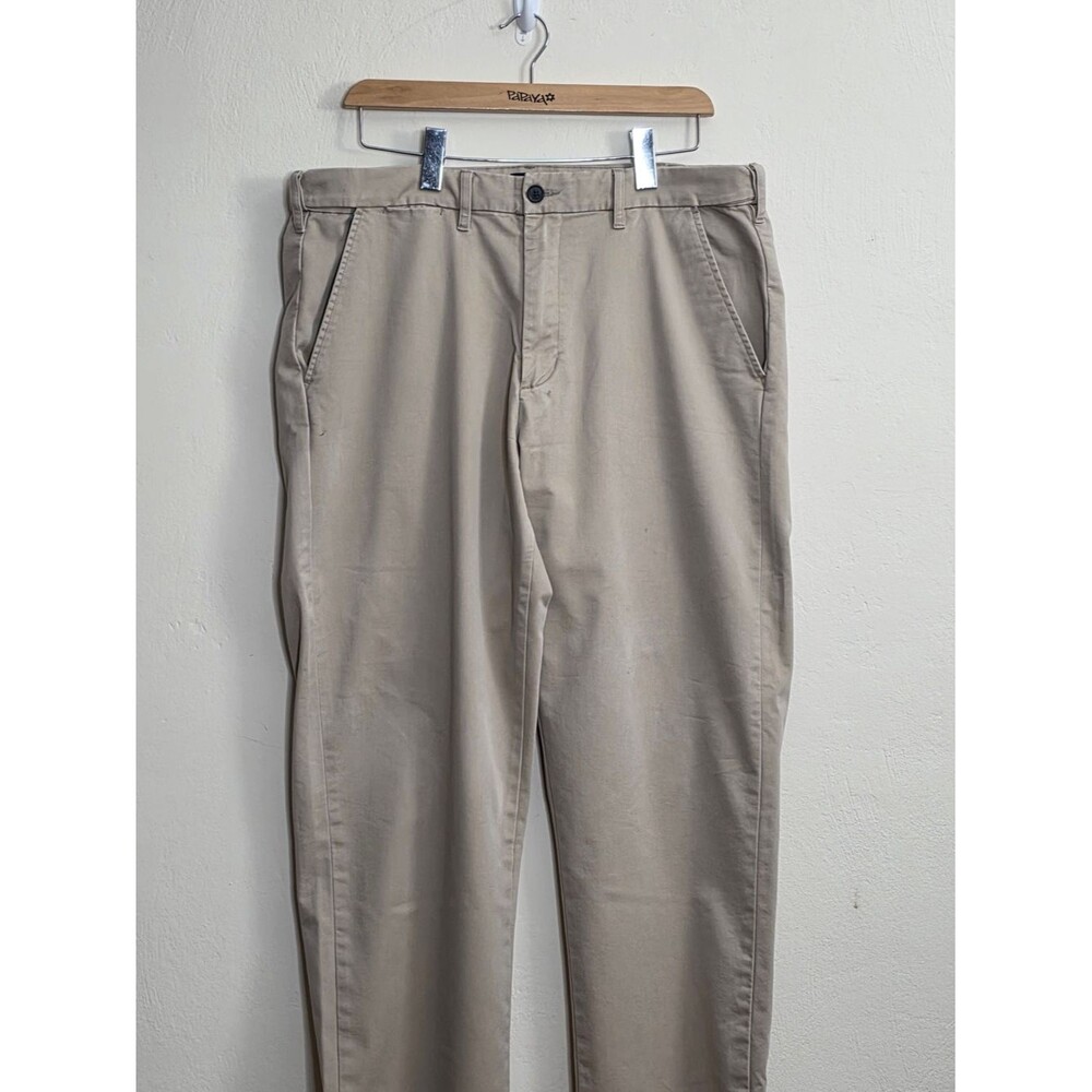 Lands' End Men's Traditional Fit Chinos - Light Tan